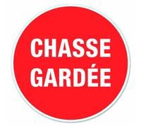 Chapuis DS202 Disque pvc adhésif D 280 mm Chasse gardée