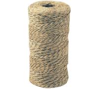 Chapuis FJU1 Ficelle Armée Agricole Jute/Fil Acier, Beige, 250 g/190 m/Ø 1 mm