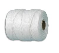 Chapuis - Ficelle Polyamide Tressée Multiusage - Utilisation en Extérieur - Résistance à la Rupture Indicative 45 kg - Diamètre 1,5 mm - Longueur 50 m - Blanc