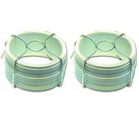 Chapuis - Fil Métallique FILPACK en Acier Plastifié - Diamètre Extérieur 1,4 mm - Longueur 30 m - Blanc - Grande Durabilité - aux Normes de Qualité et Sécurité (Lot de 2)