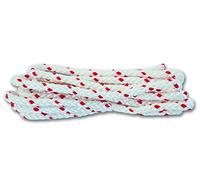 Chapuis LM6 Corde Lance Moteur Polyester - Résistance à la rupture Indicative 500 kg - Diamètre 6 mm - Longueur 2 m - rouge/Blanc, Rouge