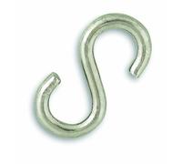 Chapuis, Lot de 2 esses égales, Acier zingué, Diam. 7 mm, Ouverture 15 mm, Suspension, Économique, Fixation Simple, Rapidité d'Utilisation, Crochet en Forme de S