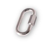 Chapuis, Lot de 2 maillons de jonction, Acier zingué, Pour chaîne Diam. 3,5 mm, Utilisé pour relier 2 chaînes entre elles ou tout autre objet à une chaîne, Facile à Utiliser