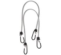 Chapuis, Lot de 2 sandows avec Crochet en Acier plastifié, Résistance à la Rupture Indicative 40 kg, Diam. 8 mm, Longueur 60 cm,