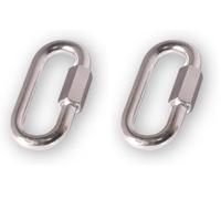 Chapuis, Maillon de jonction, Acier zingué, Charge de travail indicative 1,5 T, Pour chaîne Diam. 12 mm, Simplicité d'Utilisation, Permet De Lier Rapidement Deux Liens, Facile à Utiliser (Lot de 2)