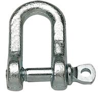 CHAPUIS - Manille droite acier zingué larg.17mm axe 7.3mm bl1