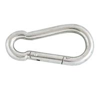 CHAPUIS - Mousqueton pompier acier zingué Ø10mm long.100mm blister 1