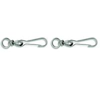 Chapuis PMI50 Mousqueton simplex INOX 50 kg Longueur 50 mm (Lot de 2)