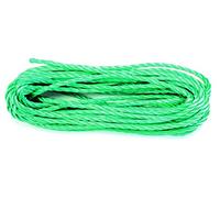 Chapuis PPC825U Cordage-Corde polypropylène torsadée-Diamètre : 8 millimètres-Longueur : 25 mètres-Couleur : Vert