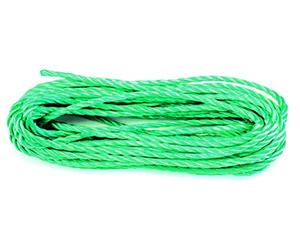 Chapuis PPC825U Cordage-Corde polypropylène torsadée-Diamètre : 8 millimètres-Longueur : 25 mètres-Couleur : Vert