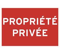 Chapuis PSR7 Panneau pvc adhésif 275 x 190 mm Propriété privée