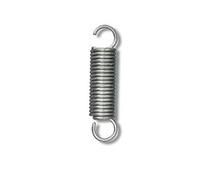 Chapuis RSCA1 Lot de 8 Ressorts pour siège de camping - Acier galvanisé - charge de travail Indicative 19 kg - Diamètre 1, 8 mm - Longueur 62 mm, Gris, Set de 8 pièces
