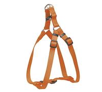 CHAPUIS SELLERIE Harnais pour Chien Sangle Réglable Nylon Orange 20 mm 50-70 cm, Taille M