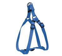 CHAPUIS SELLERIE Harnais/Sangle Réglable en Nylon pour Chien Bleu 15 mm x 35-50 cm Taille S