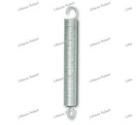 Chapuis, Set de 3 Pièces de Ressorts de Tension avec Crochets Ressorts en Acier Galvanisé, Ressorts à Double Crochet, Ressorts de Traction Spirale, Ø fil 0,9 mm - Longueur 30 mm