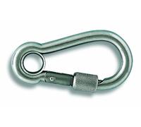 Chapuis SV1 Mousqueton à vis inox 210 kg Diamètre 8 mm Longueur 80 mm