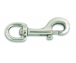 Chapuis VPMP1 Mousqueton pompe zamak nickelé L 80 mm