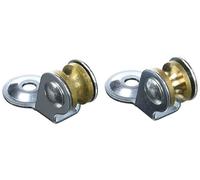 Chapuis VPSL1 2 poulies sèche-linge - matière: Acier Zingué - Diamètre: 12 mm - pour corde de: 3 mm - couleur: Métal, Gris, Set de 2 pièces