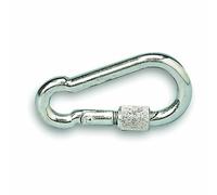 Chapuis VPV2 Mousqueton à vis acier zingue 120 kg D 8 mm L 80 mm