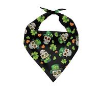 chaqlin Bandana humoristique pour animal de compagnie - Décoration de la Saint-Patrick - Écharpe triangulaire lavable - Accessoires de foulard, bavoirs, nœuds papillon pour chiens, chats, animaux