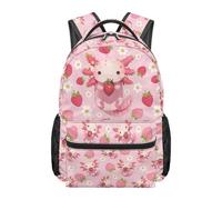 chaqlin Capybara Sac à dos d'école pour enfants de 43,2 cm - Sac à dos pour filles - Sac à dos mignon imprimé sur toute la surface - Pour l'école primaire