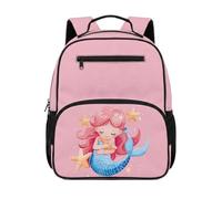 chaqlin Sac à dos d'école pour enfants de 4 à 6 ans - 12 l, Beauty Fish, M, Preppy