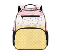 chaqlin Sac à dos d'école pour enfants de 4 à 6 ans - 12 l, Glace., M, Preppy