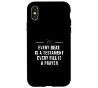 Chaque Battement est Un Testament, Chaque Remplissage est Un adorateur de prière Coque pour iPhone X/XS