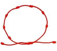 Chaque bracelet avec cordon rouge mesure environ 16 cm de long, la longueur de la corde peut être ajustée en fonction de la taille du poignet, pas besoin de s'inquiéter des