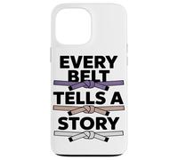 Chaque Ceinture Raconte Histoire Western Belt Karate Coque pour iPhone 13 Pro Max