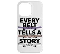 Chaque Ceinture Raconte Histoire Western Belt Karate Coque pour iPhone 14 Pro Max