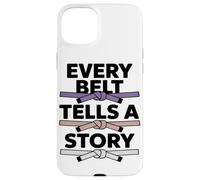 Chaque Ceinture Raconte Histoire Western Belt Karate Coque pour iPhone 15 Plus
