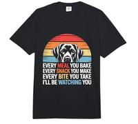 Chaque collation Que Vous préparez pour Un Chien Noir | Funny Hungry Pet Watcher Comfort Colors Adult Heavyweight T-Shirt