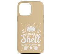 Chaque Coquille raconte Une Histoire de crête de mer Coque pour iPhone 13 Pro Max