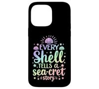Chaque Coquille raconte Une Histoire de crête de mer Coque pour iPhone 14 Pro Max