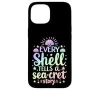 Chaque Coquille raconte Une Histoire de crête de mer Coque pour iPhone 15