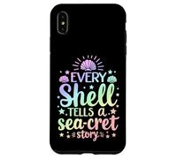 Chaque Coquille raconte Une Histoire de crête de mer Coque pour iPhone XS Max