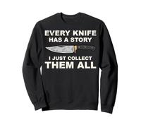 Chaque Couteau a Une Histoire de Couteaux de Collection Sweatshirt