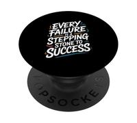 Chaque échec est Un tremplin vers Le succès - Citation PopSockets PopGrip Adhésif