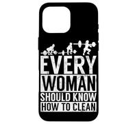 Chaque Femme devrait Savoir Comment Nettoyer l'entraînement des Filles Coque pour iPhone 16 Pro Max