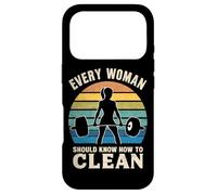Chaque Femme devrait Savoir Comment Nettoyer l'haltérophilie rétro Coque pour iPhone 17 Pro