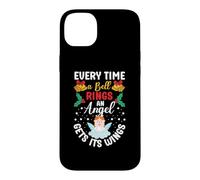 Chaque Fois qu'une Cloche Sonne, Un Ange reçoit Ses Ailes pour Noël Coque pour iPhone 14 Plus