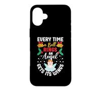 Chaque Fois qu'une Cloche Sonne, Un Ange reçoit Ses Ailes pour Noël Coque pour iPhone 16 Plus