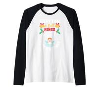 Chaque Fois qu'une Cloche Sonne, Un Ange reçoit Ses Ailes pour Noël Manche Raglan