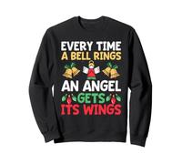 Chaque Fois qu'une Cloche Sonne, Un Ange reçoit Ses Ailes pour Noël Sweatshirt