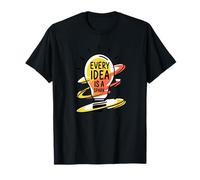 Chaque Idée Est Une Étincelle Ampoule Idée Force T-Shirt