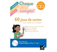 Chaque jeu compte - Maths CE2 - Ed. 2026 - 60 jeux de cartes