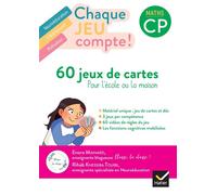 Chaque jeu compte – Maths CP – 60 jeux de cartes – Éd. 2022 – Hatier