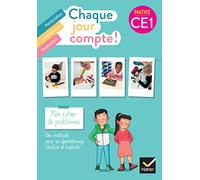 Chaque jour compte - Maths CE1 Ed. 2023 - Cahier de problèmes - Pauline Negrel-Lion - Hatier - broché - Scolaire / Universitaire