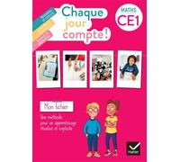 Pauline Negrel-Lion – Chaque jour compte – Maths CE1 – Fichier de l'élève – Ed. 2023, broché